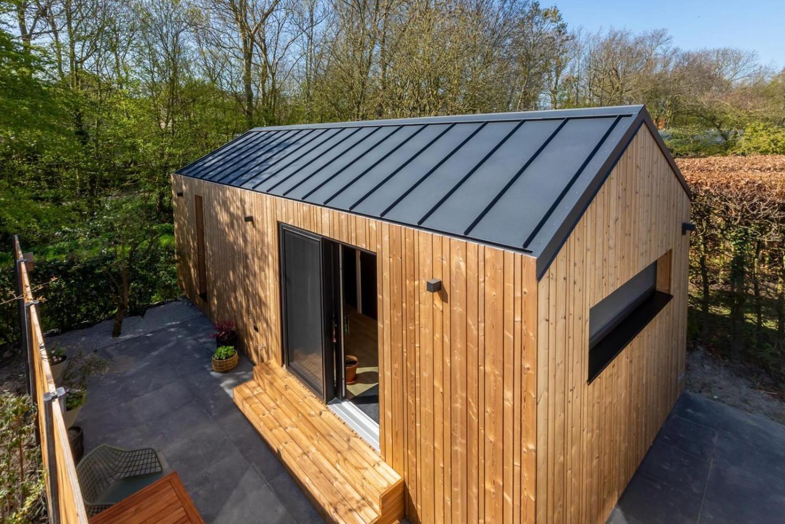 Tinyhouse La Mouette - D. Koddelaan 34, Zoutelande Villa Eksteriør bilde