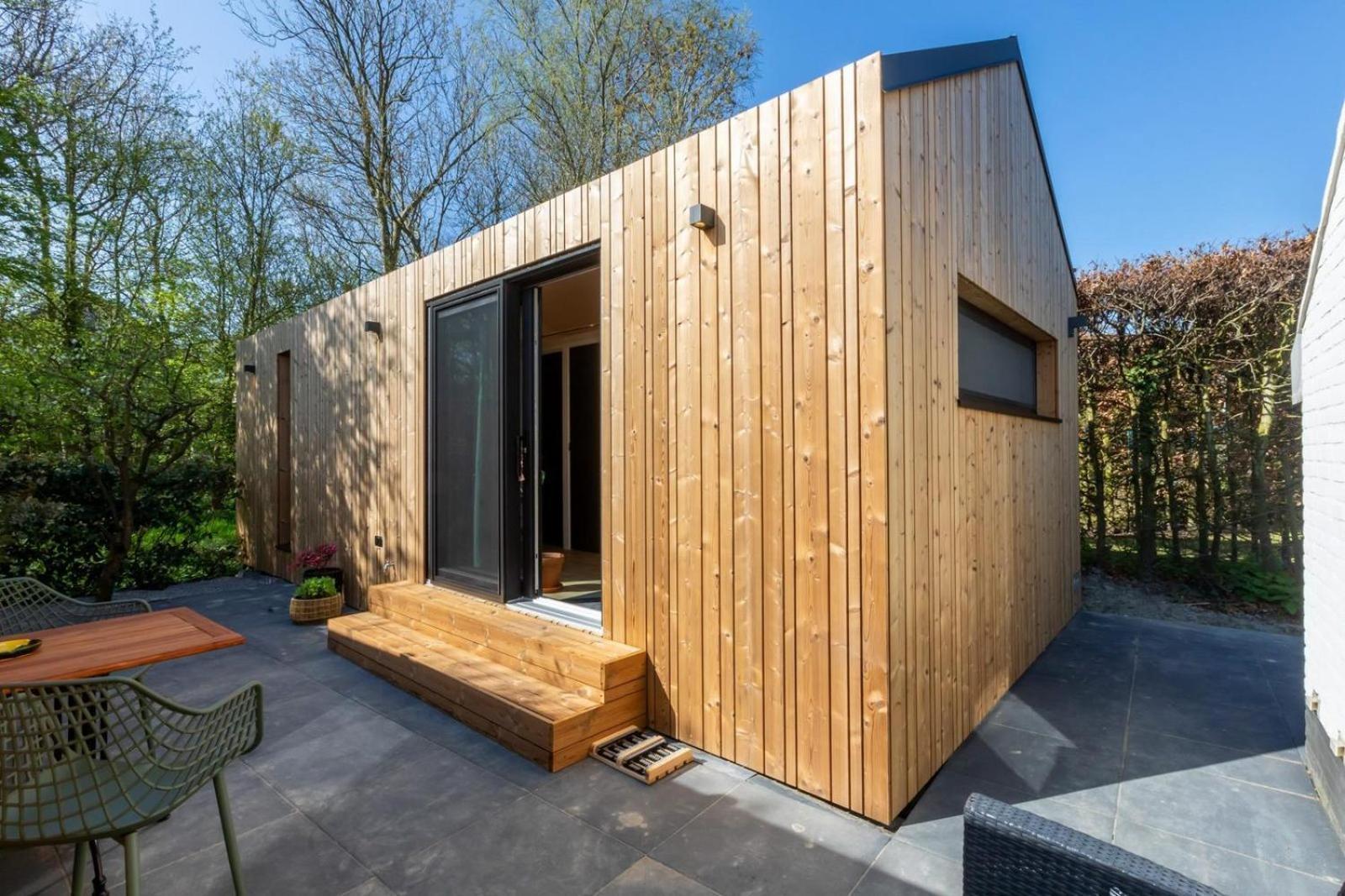Tinyhouse La Mouette - D. Koddelaan 34, Zoutelande Villa Eksteriør bilde