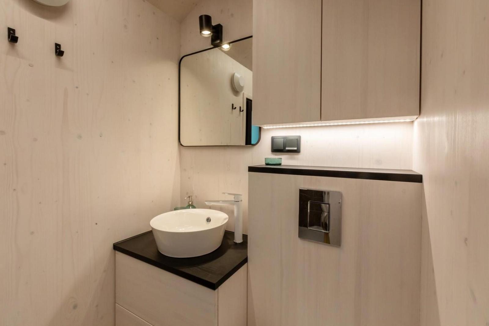 Tinyhouse La Mouette - D. Koddelaan 34, Zoutelande Villa Eksteriør bilde