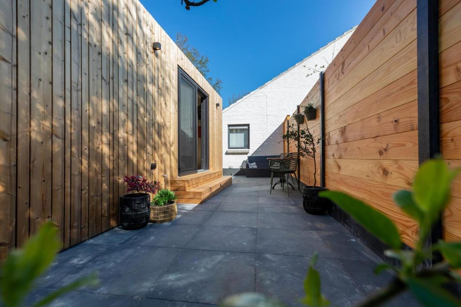 Tinyhouse La Mouette - D. Koddelaan 34, Zoutelande Villa Eksteriør bilde