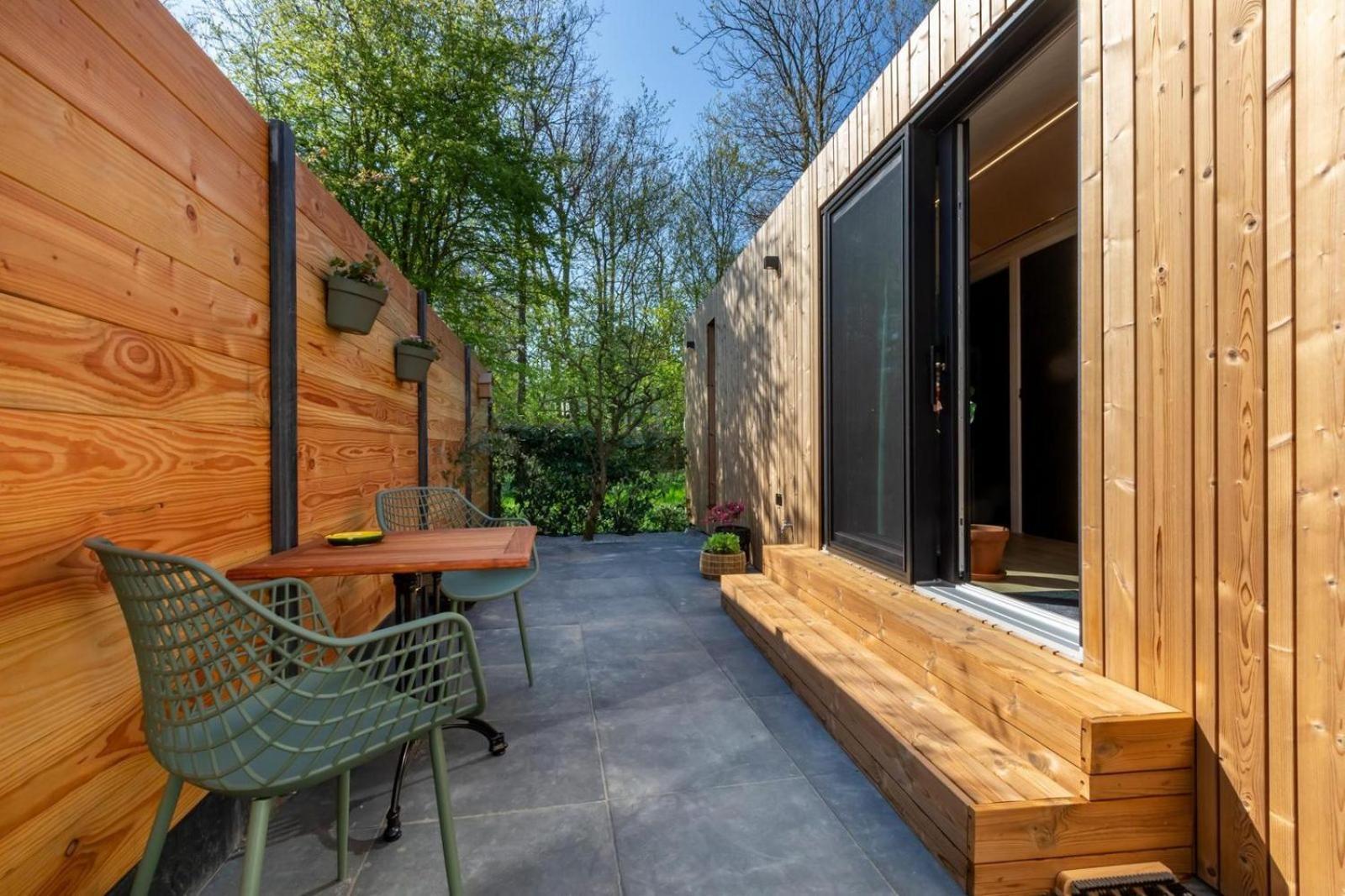 Tinyhouse La Mouette - D. Koddelaan 34, Zoutelande Villa Eksteriør bilde