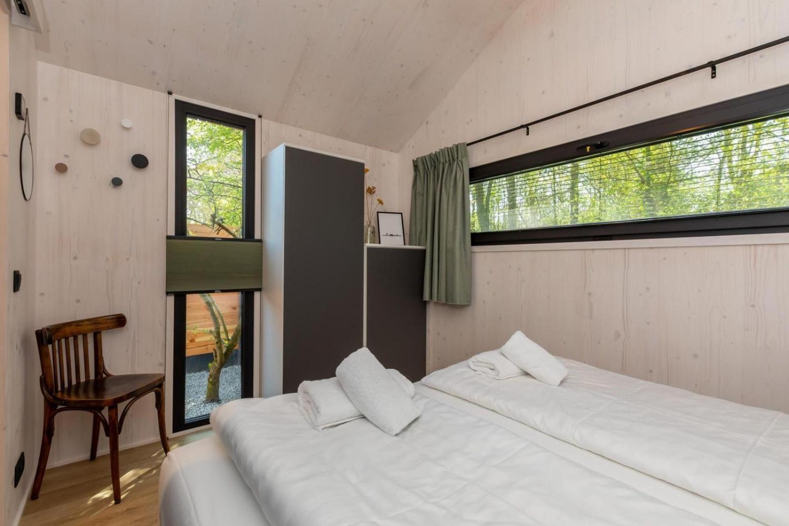 Tinyhouse La Mouette - D. Koddelaan 34, Zoutelande Villa Eksteriør bilde