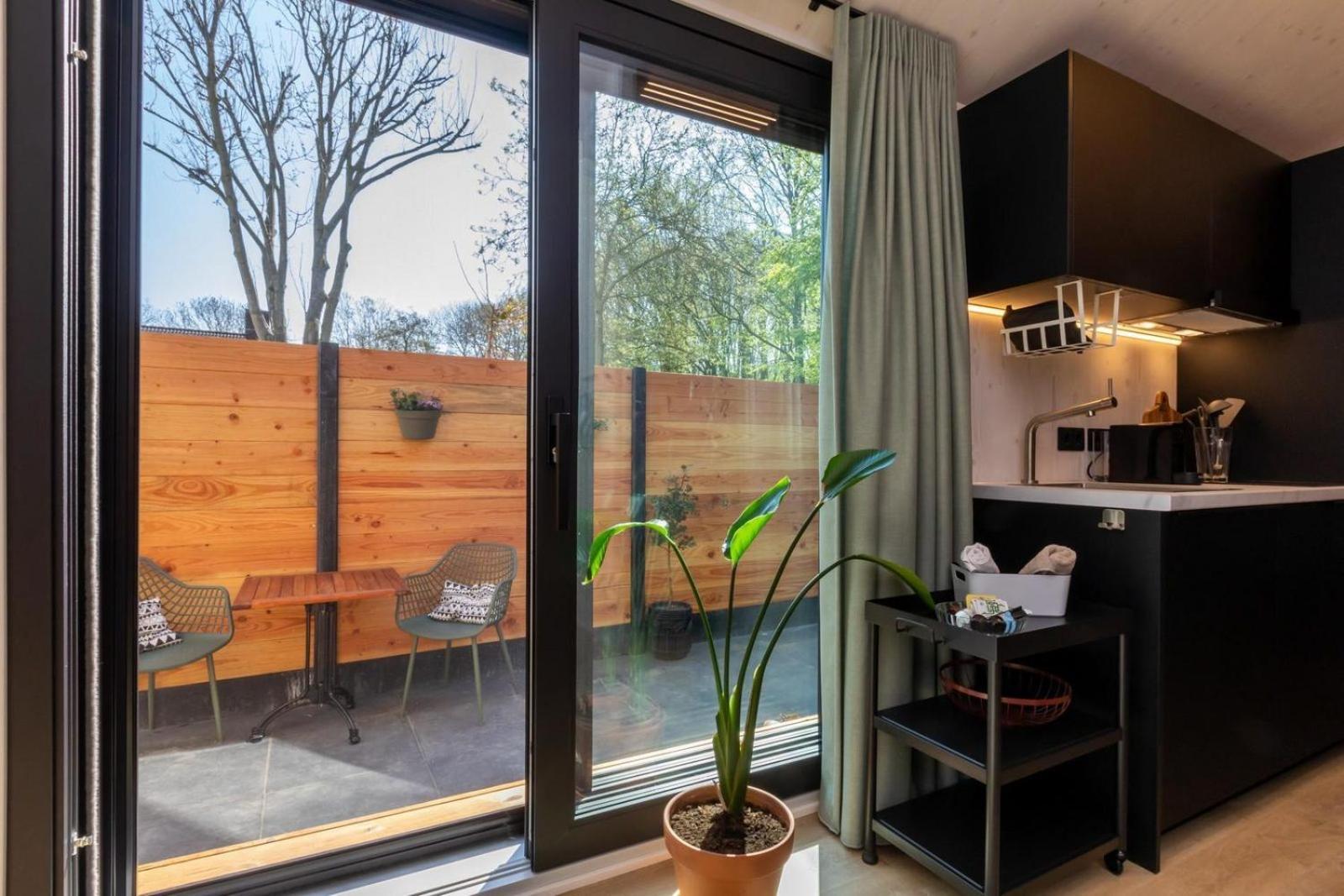 Tinyhouse La Mouette - D. Koddelaan 34, Zoutelande Villa Eksteriør bilde